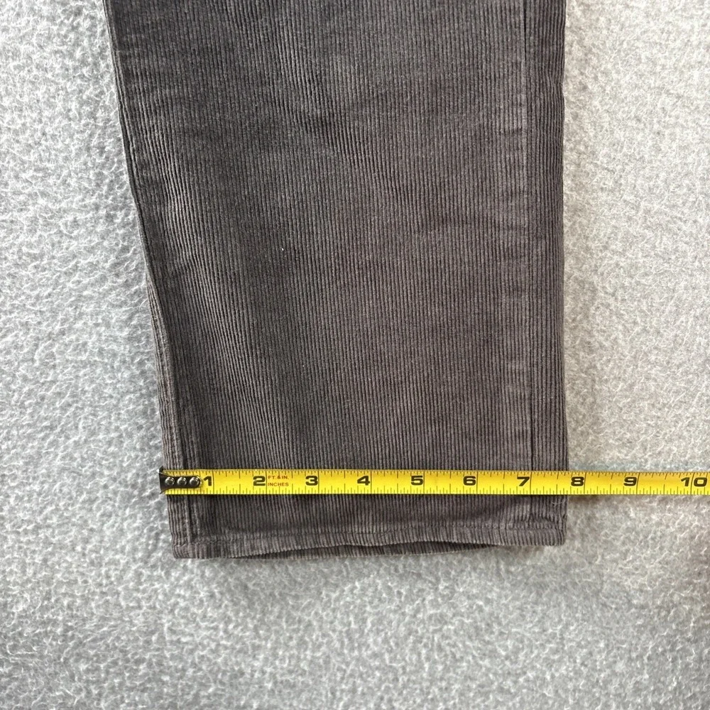 J Crew Curdoroy Men's Pants 30x30 Vintage Slim Straight Gray Preppy Classic